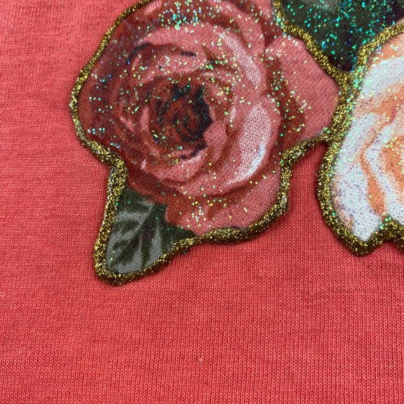 Vintage 90s Shirt Women Large L Orange Fruit of the Loom Best Single Stitch USA - Picture 3 of 11